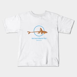 Red Lizard Whiptail Pleco Kids T-Shirt